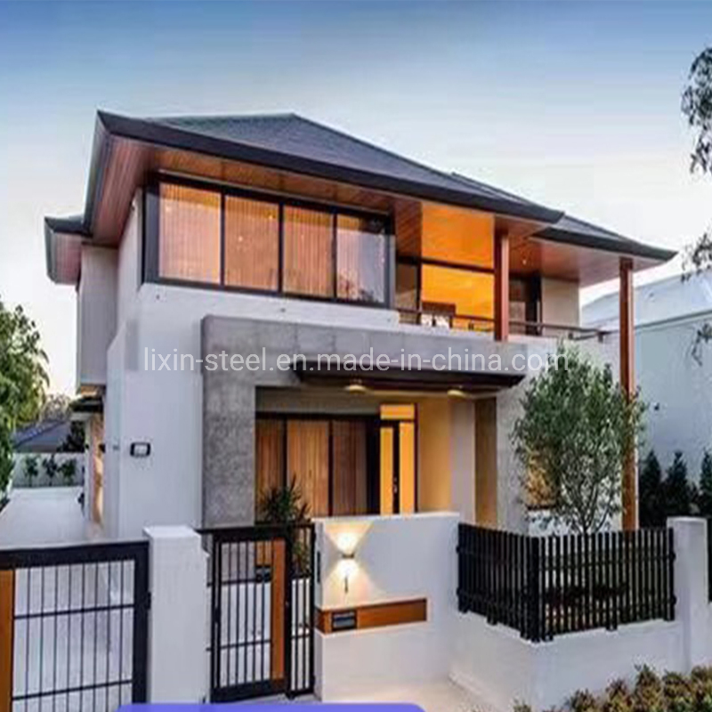 Customized Luxury Prefabricated House Light Steel Structure Prefab Villa