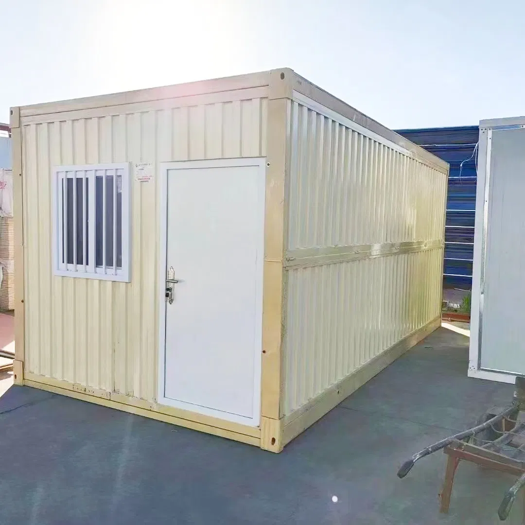 Simple Installation of Prefabricated Flat Packaging Containers for Offices/Stores/Accommodation