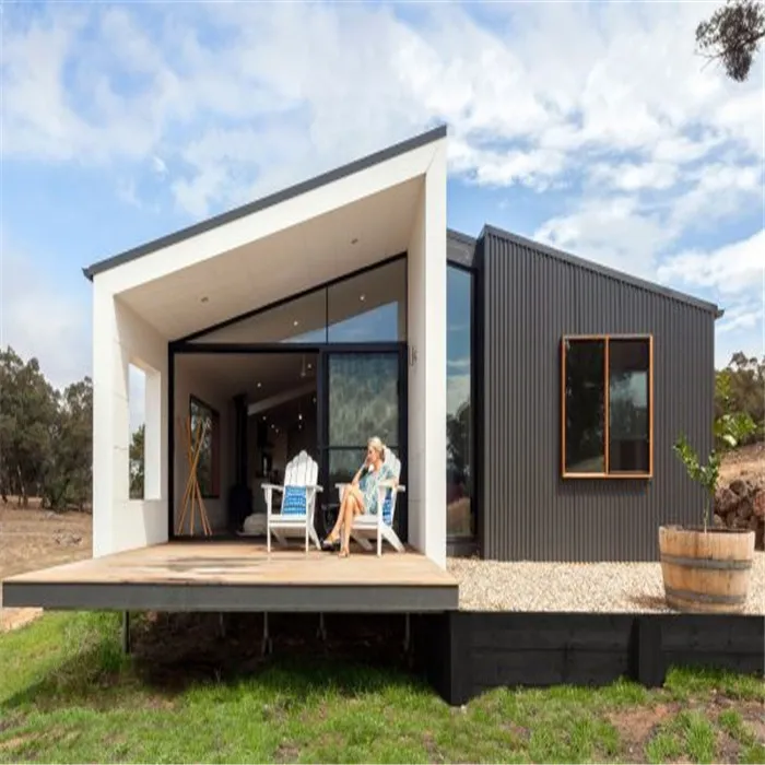 Container House Luxury Home Prefab House Tiny Home Modular Prefab House 3 Bedrooms Luxury Light Steel Villa House for Sale Prefabricated Luxury Villa House