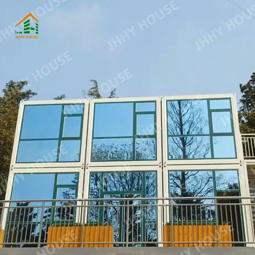 Manufacture Design Luxury Prefabricated Container Homes Double Storey Prefab Houses Detachable for Living