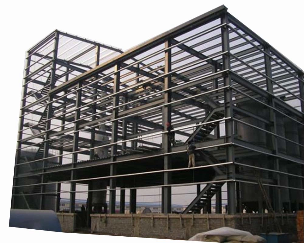Prefabricated Light Weight Industrial Structure Steel Building Hangar Warehouse Workshop