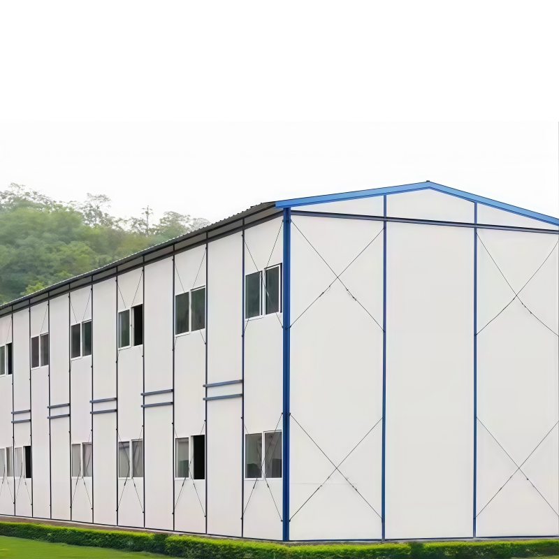 EPS Sandwich Wall Panels Modular Mobile Modern Light Steel Structure Portable Construction Site K Style Prefab Houses for Prefabricated Building Warehouses