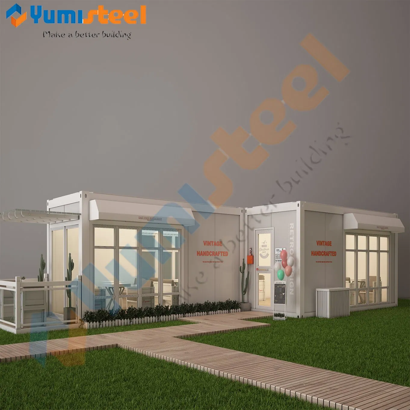 Modern Portable Flat Packed Foldable Container House for Office/Dormitory/Hotels/Prefabricated Villa House