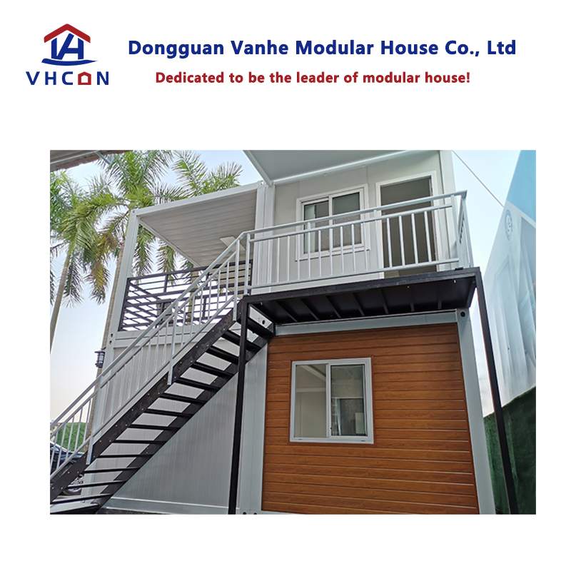 Modular Portable Insulated Waterproof Prefabricated EPS Sandwich Panel Temporary Living Expandable Luxury Living Container Prefab House