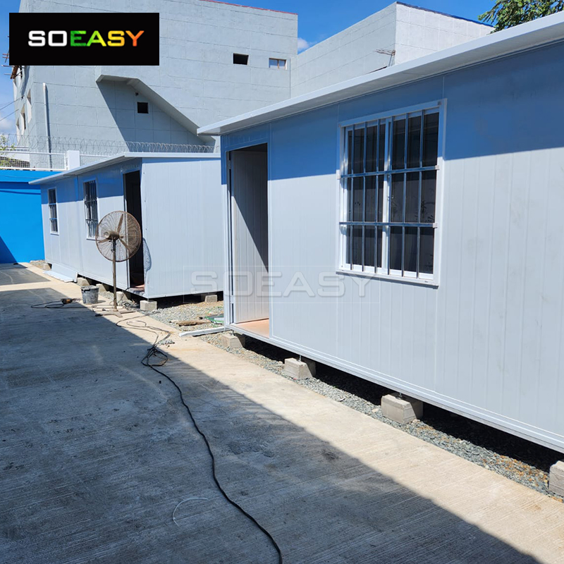 China Factory Prefabricated Home Refugee Tiny Expandable Labor Prefab House Mining Camp