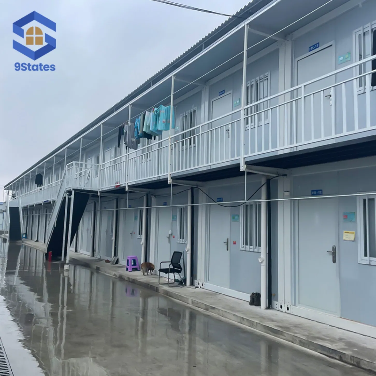 Long Life Heat Resistant Thermal Insulated Casa Prefabricada Modular Prefab Prefabricated Container Tiny House for Port Operation Dormitory/Student Housing