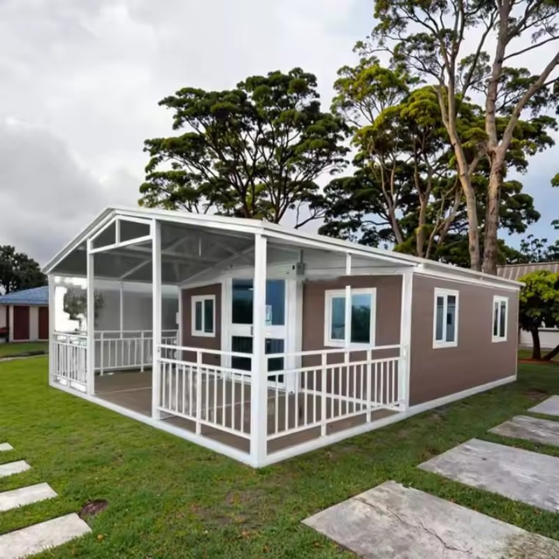 Flexible Residential Option for Families and Businesses Expandable Prefabricated Casa House