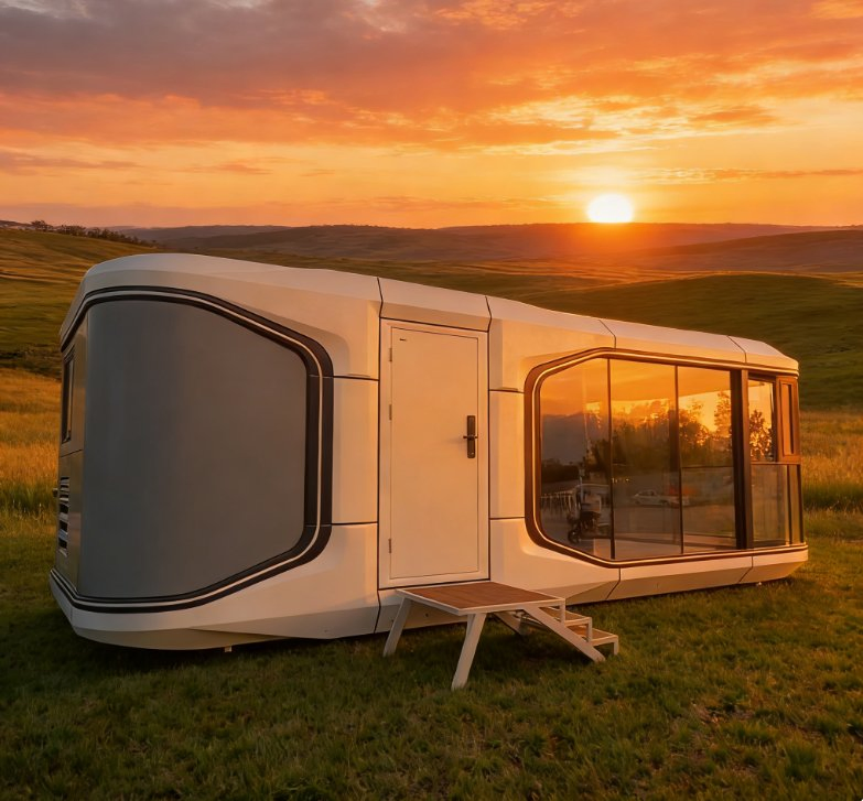 Family Capsule Home Luxury Prefabricated Homes Smart Houses Mobile Homes Space Capsule Homes