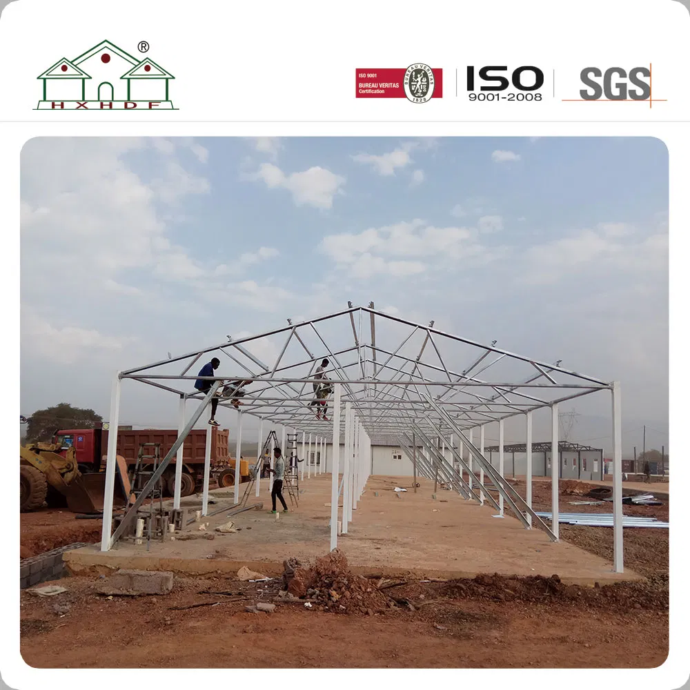 Prefab Light Steel EPS Sandwich Panel House/Dorm/Office in Ethiopia