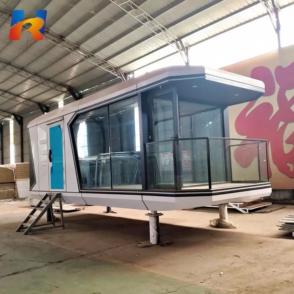 Modern Prefabricated Space Capsule House Luxury Waterproof Steel Structure House for Residential Use