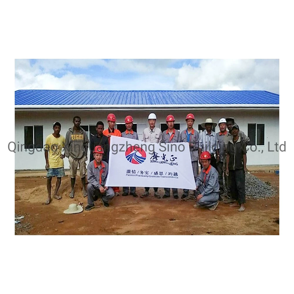 Madagascar EPS Sandwich Panel Metal Modular Steel Structure Prefab House