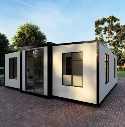 Two Bedrooms Luxury Customized Prefabricated Container House for Villa