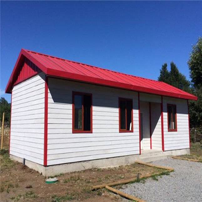 68 Sqm Prefab House Prefabricated House with EPS Sandwich Panel