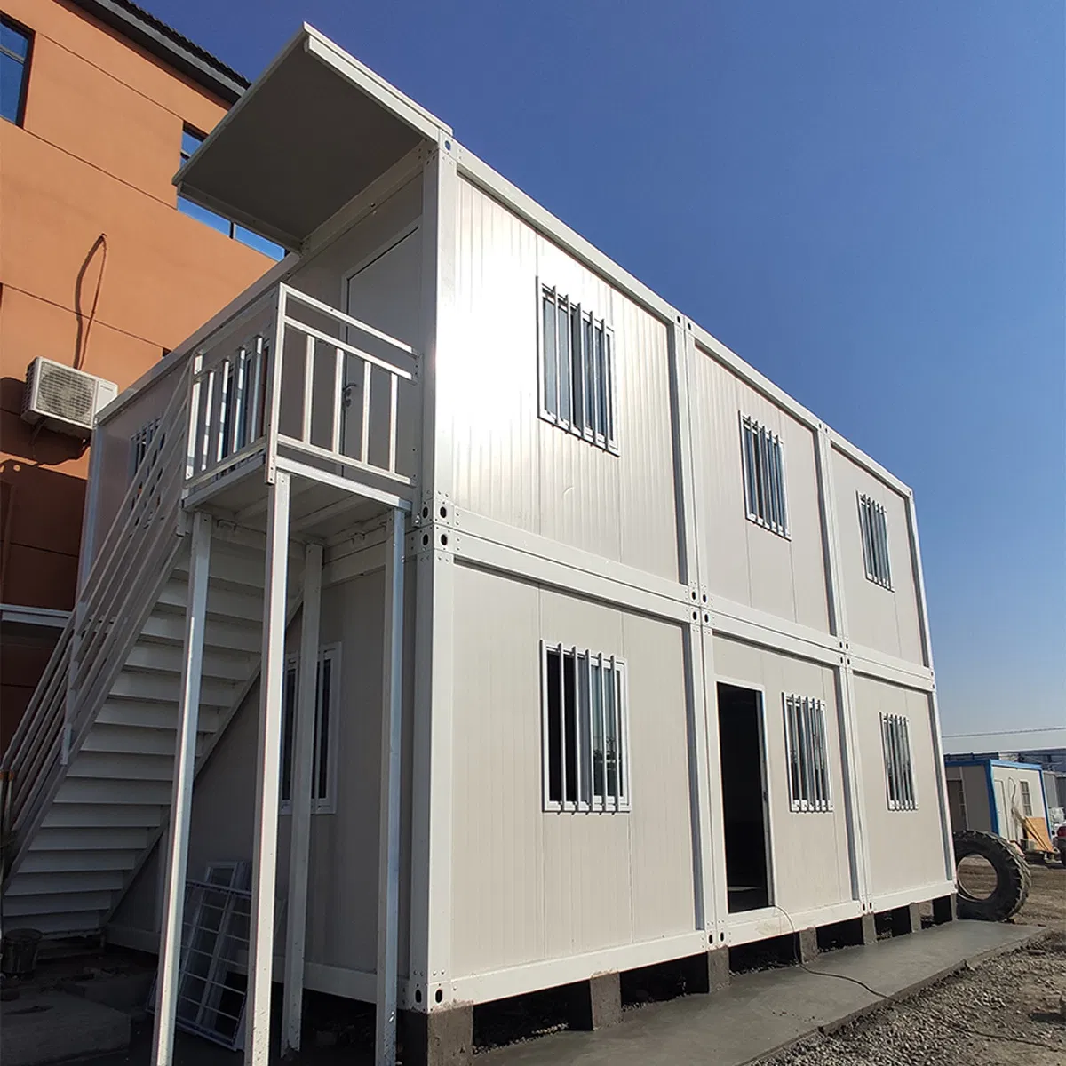 Prefab Temporary Living Office Detachable Modular Home Flat Pack Prefabricated Container