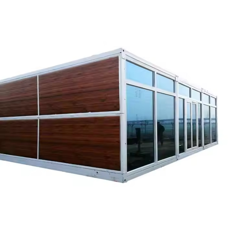 High Quality Prefabricated Foldable Container House with Earthquake-Resistant and Heat Insulated