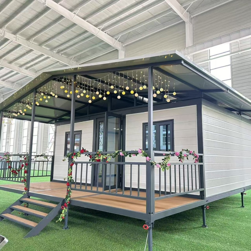 Prefabricated Steel Structure Luxury Villa House Pre Fabricated Prefabricate Maison Design Low Cost Prefab Light Steel Villa Light Steel Assembled and Economica