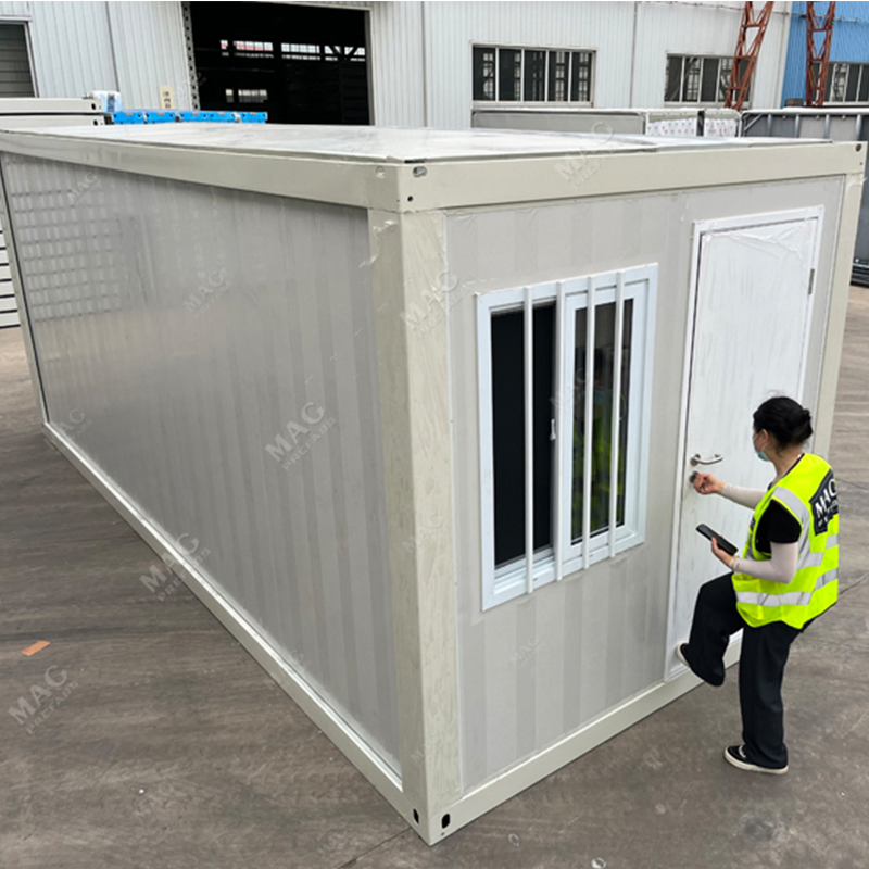 China Factory Price 40FT Easy Install Foldable Ready Made Big Size Folding Modular Prefab Prefabricated Container House