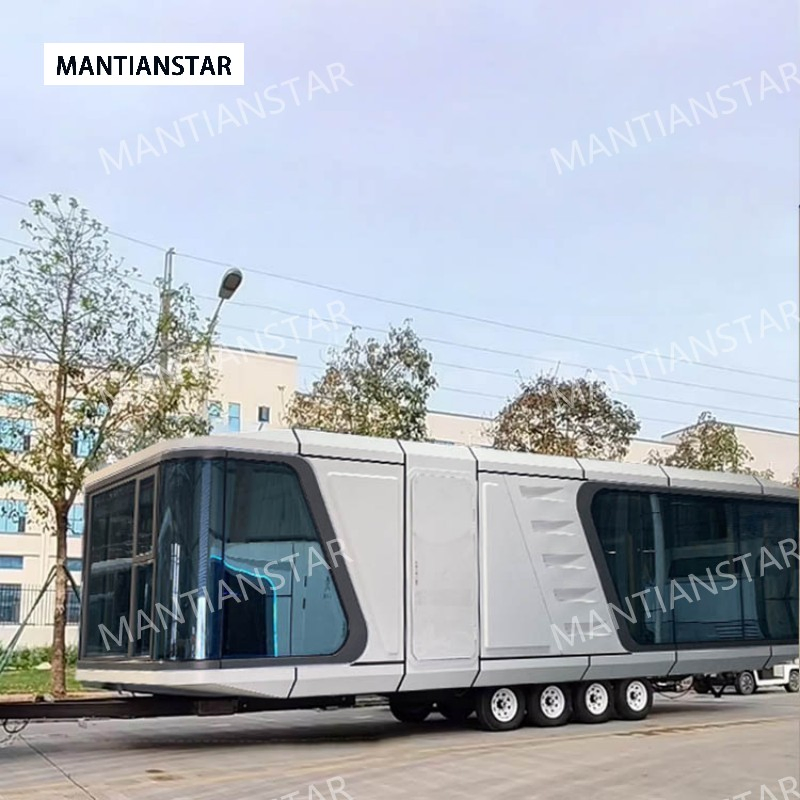 Hot Sale Modern Luxury Expandable Container Waterproof Windproof Prefabricated Villa Capsule Vessel House