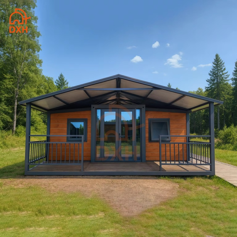 Prefabricated Mobile Villa Camp Expanding Resorts Beach Hut 10FT-40FT Customized Manufacture Camping Granny School Dormitory Expandable Foldable Container House