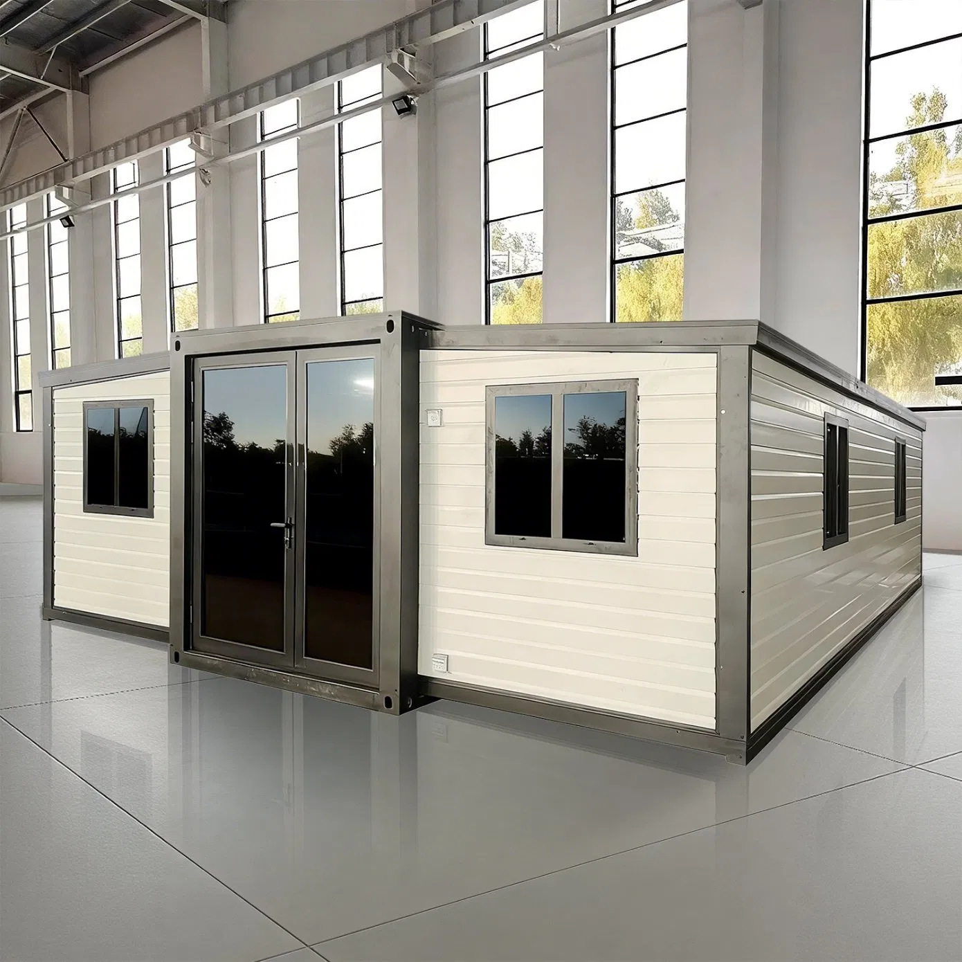 Waterproof 40FT 20 FT 30FT Insulatedseismic Insulation Folding Prefab Mobile Home Container Expandable House for Sale Steel Prefabricated Luxury House