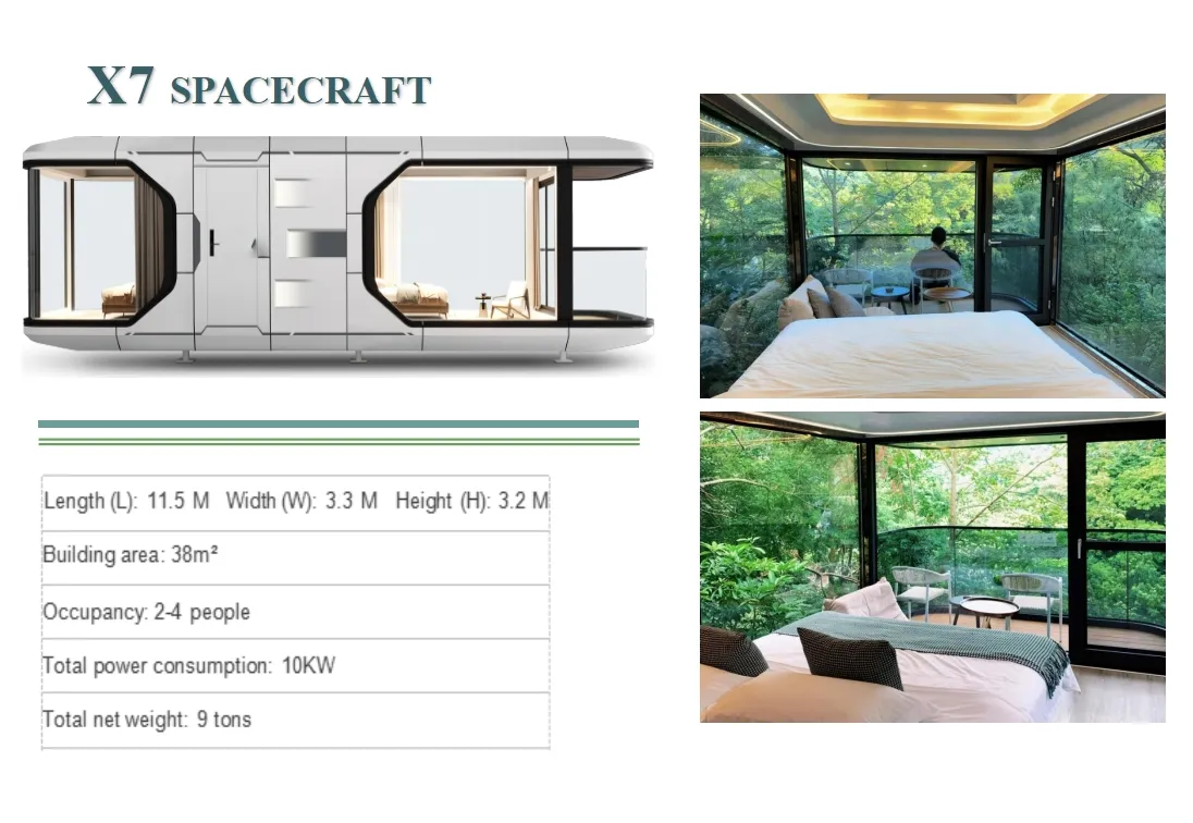 X7 Capsule House Exterior