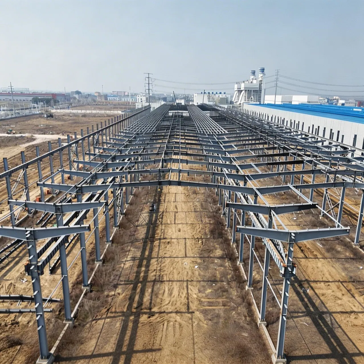 Professional Design Prefabricated Light Steel Structure Workshop &amp; Plant for Construction &amp; Metal Warehouse Use