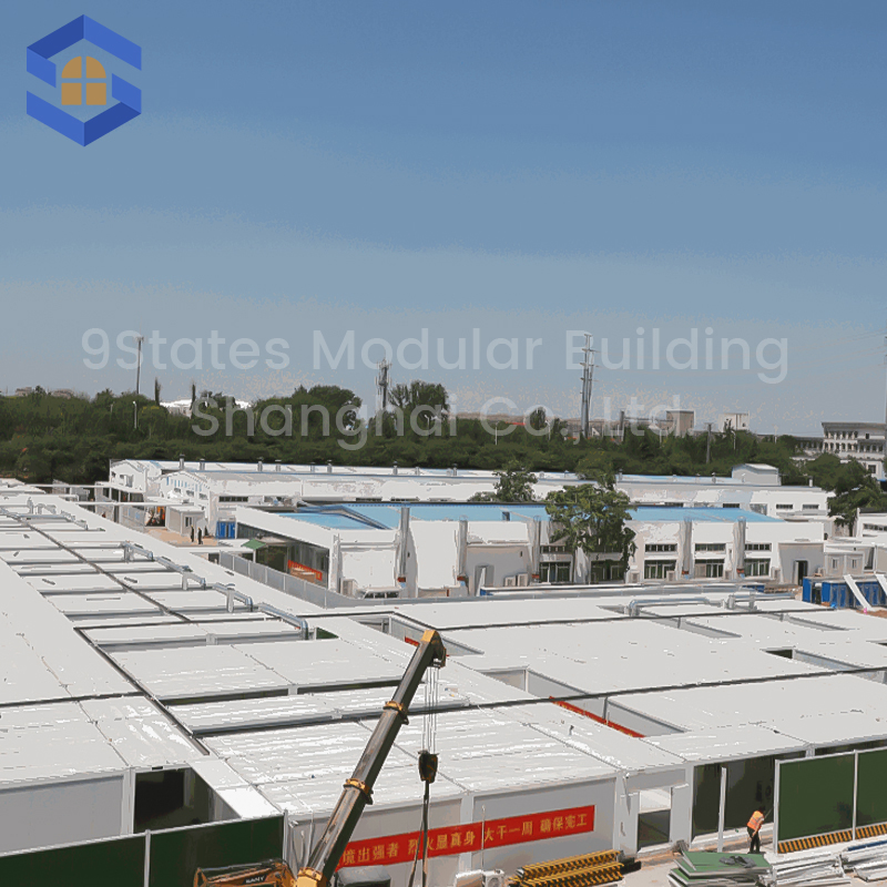 Temporary Building Prefabricated House for Efficient Emergency Medical Shelter Needs