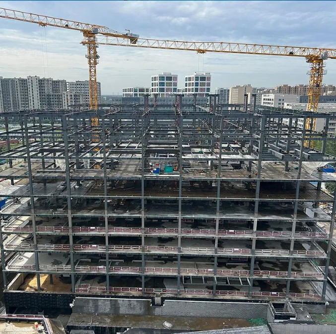 Prefabricated Luxury Modular Industrial Construction Warehouse Building Light Steel Frame Building Steel Structure Prefab Villa House