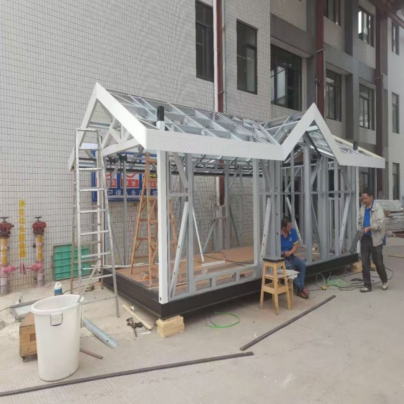 Emergency - Shelter Steel Modular Prefabricated House, Quick Deployment
