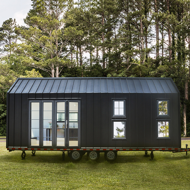 Prefabricated Light Steel Framed Tiny House on Wheels Wth Australia Standard