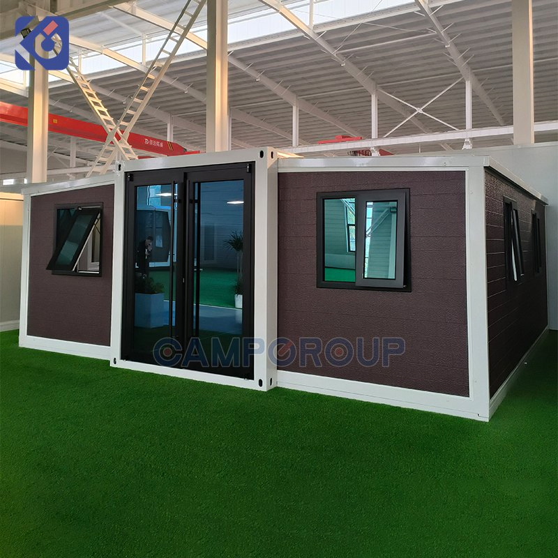 High Quality Heat-Insulated Prefabricated Steel Structure Container Modern Foldable Movable Residential Houses