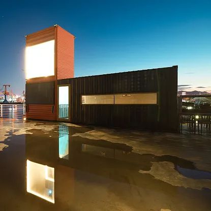 Integrated Office Foldable Prefabricated Movable Steel Expandable Container