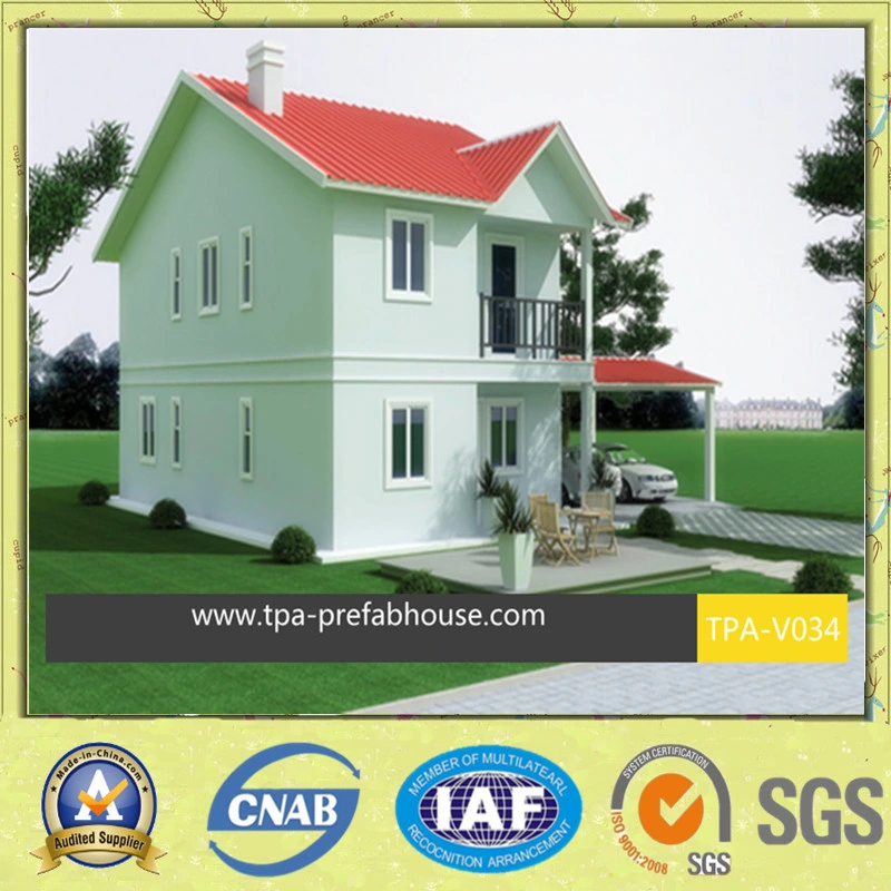 Double Storey Prefabricated House for Big Family