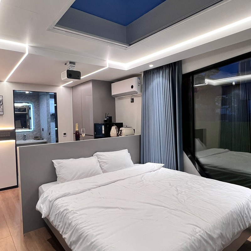 Convenient Fireproof Customize Modern Modular Home Prefabricated Villa House