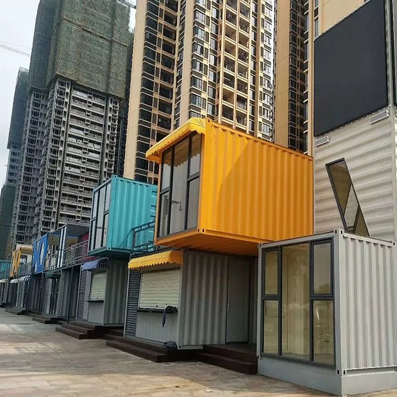 Modern Modular Prefabricated Homes Prefab Container Fireproof House