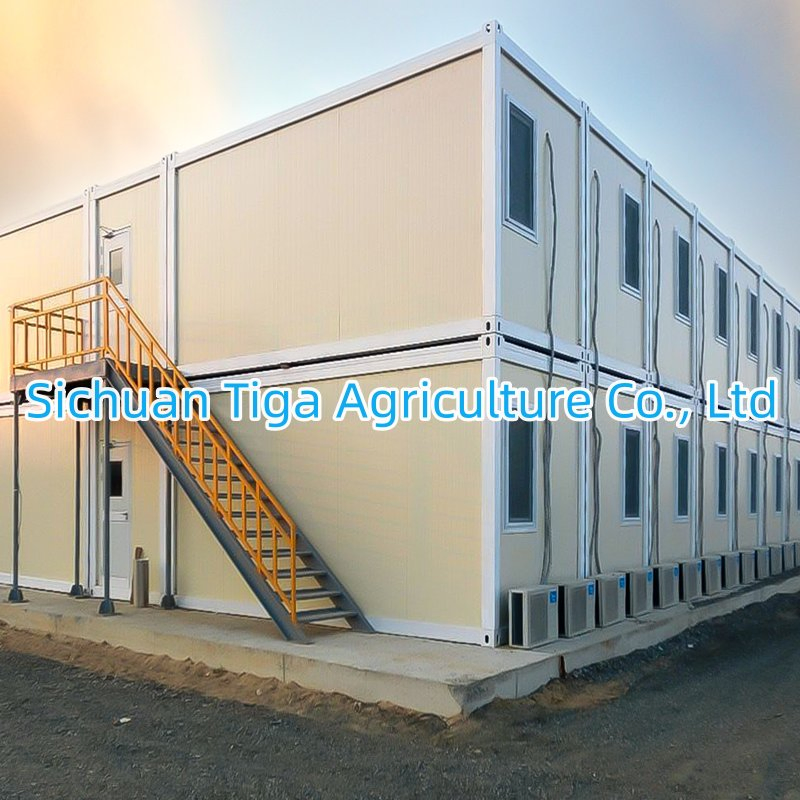 Different Design Prefabricated Container House as Labor Camp