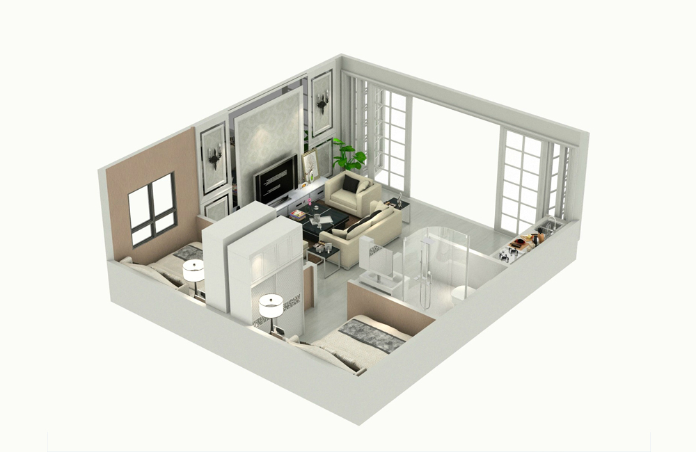 Easy Install Mobile Tiny Heat Insulated Prefabricated Expandable Container House Guard Caravan House Kits for Sale with Free Design