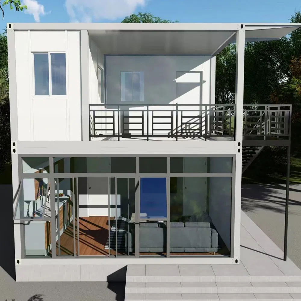 Hot Sale Modular Prefabricated Flat Pack Container for Temporary Office Use