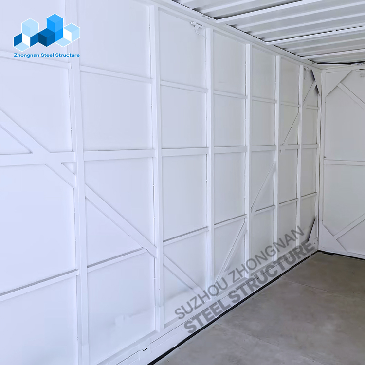 Customized 20FT/40FT Flatpack Mobile Portable Prefabricated Folding Living House Steel Folding Prefab Shipping Container for Office/Building/Home/Warehouse