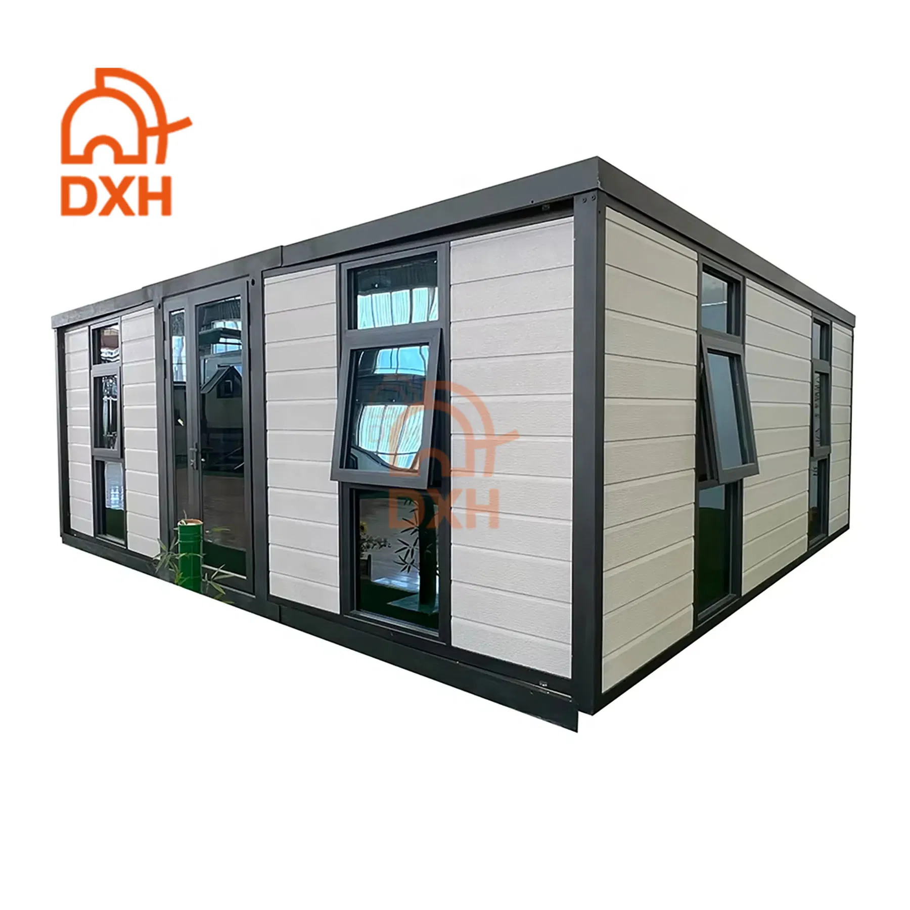 Dxh Exhibition Hall Waterproof Prefabricated Dormitory Office Wholsaler Price Restaurant Meeting Room Classroom Office Expandable Container Prefab House
