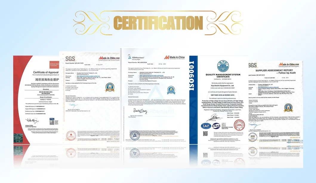 Certifications
