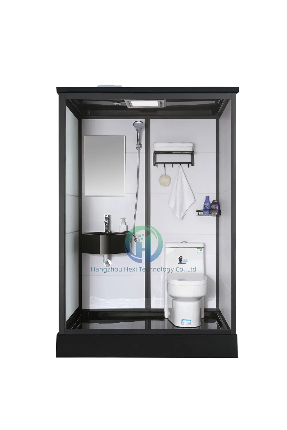 Modern Prefabricated Sanitary Ware Toilet and Shower Unit