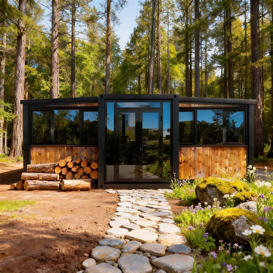 Mobile House Container Prefab House Prefabricated House Mobile House 20FT/30FT/40FT with 3 Bedrooms One Bathroom