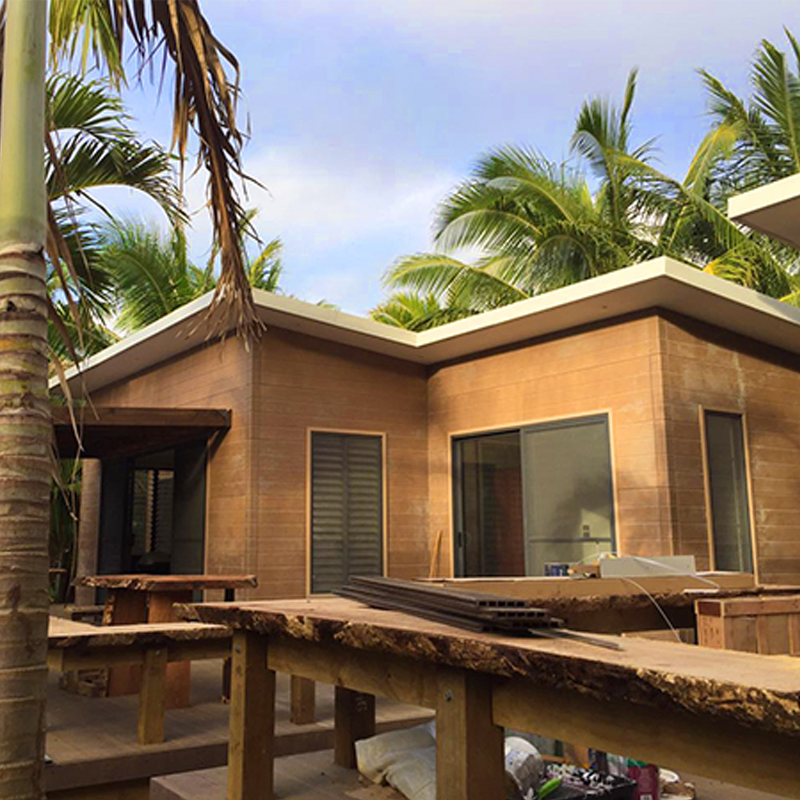 Prefabricated Houses Single Storey Light Steel Frame Villa for Family Top Quality