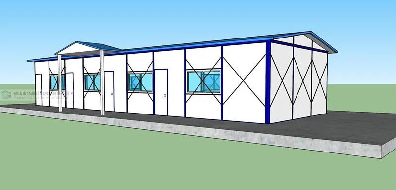 Single Storey Mobile Portable Prefabricated House