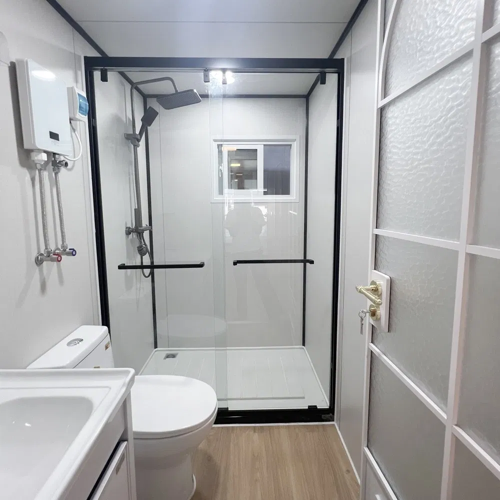 Prefab House Foldable Container Office with EPS Sandwich Panels Fireproof Design Foldable House Portable House