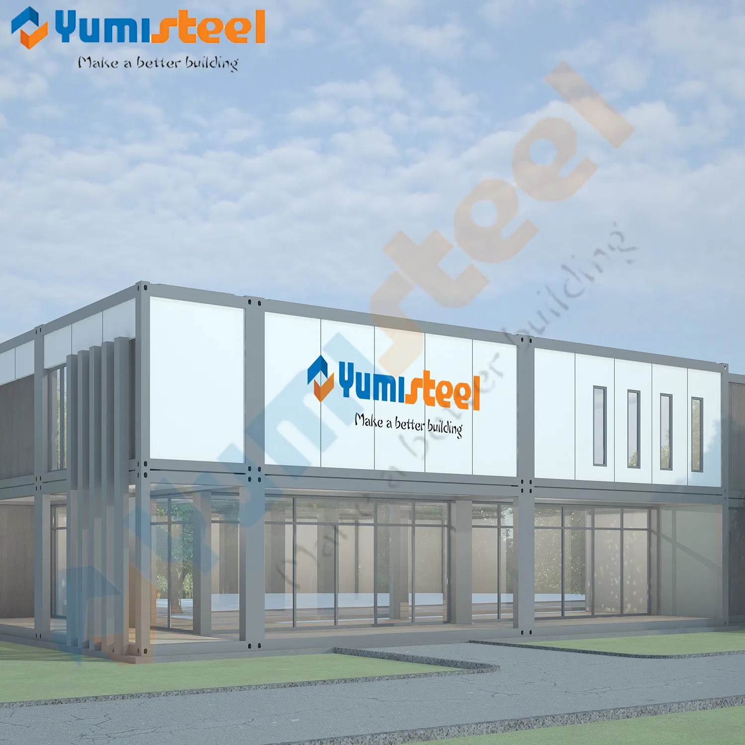 Modern Portable Flat Packed Foldable Container House for Office/Dormitory/Hotels/Prefabricated Villa House