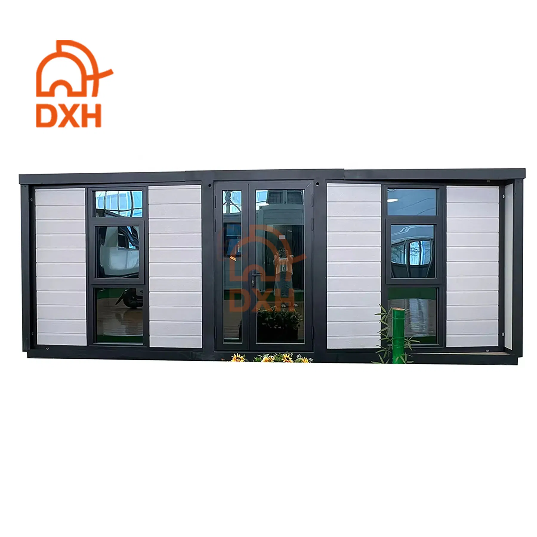Dxh Exhibition Hall Waterproof Prefabricated Dormitory Office Wholsaler Price Restaurant Meeting Room Classroom Office Expandable Container Prefab House