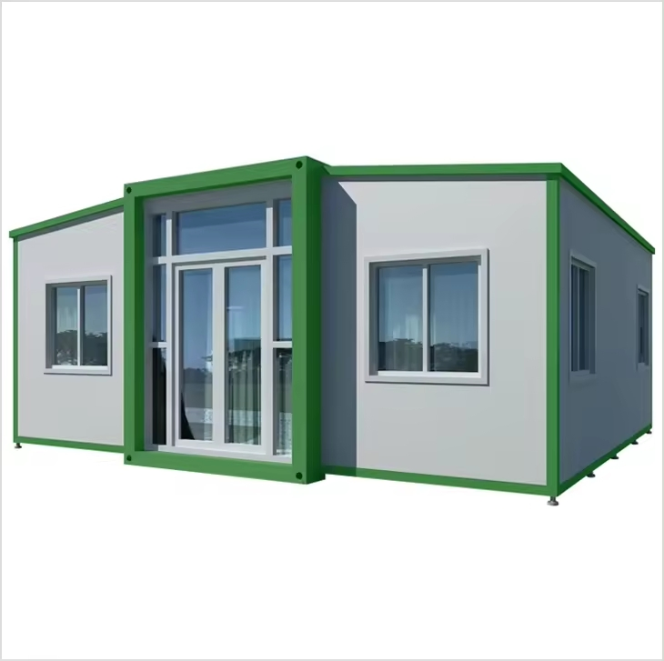 Luxury 20FT 40FT Expandable Container House, Residential Stackable Prefabricated with Bathroom Bedroom, Family House