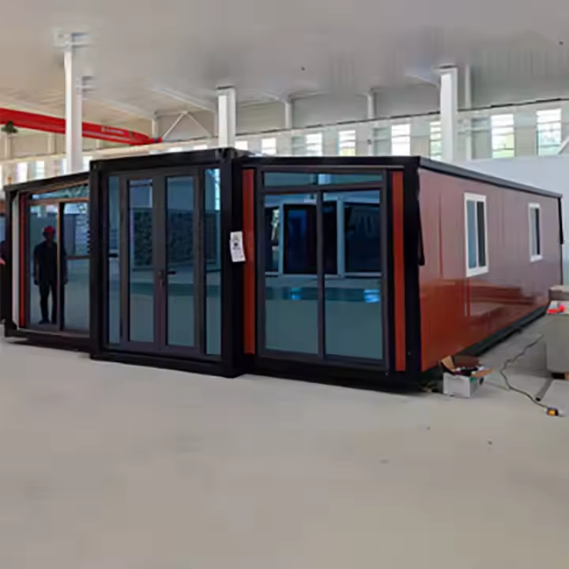 Flexible Residential Option for Families and Businesses Expandable Prefabricated Casa House